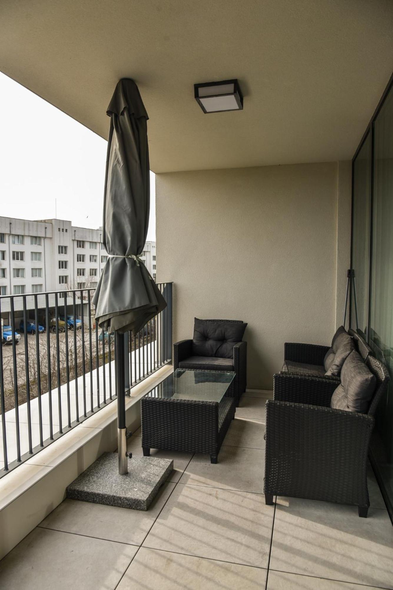 Sunlit Elegance Escape Apartment 瓦爾納 外观 照片