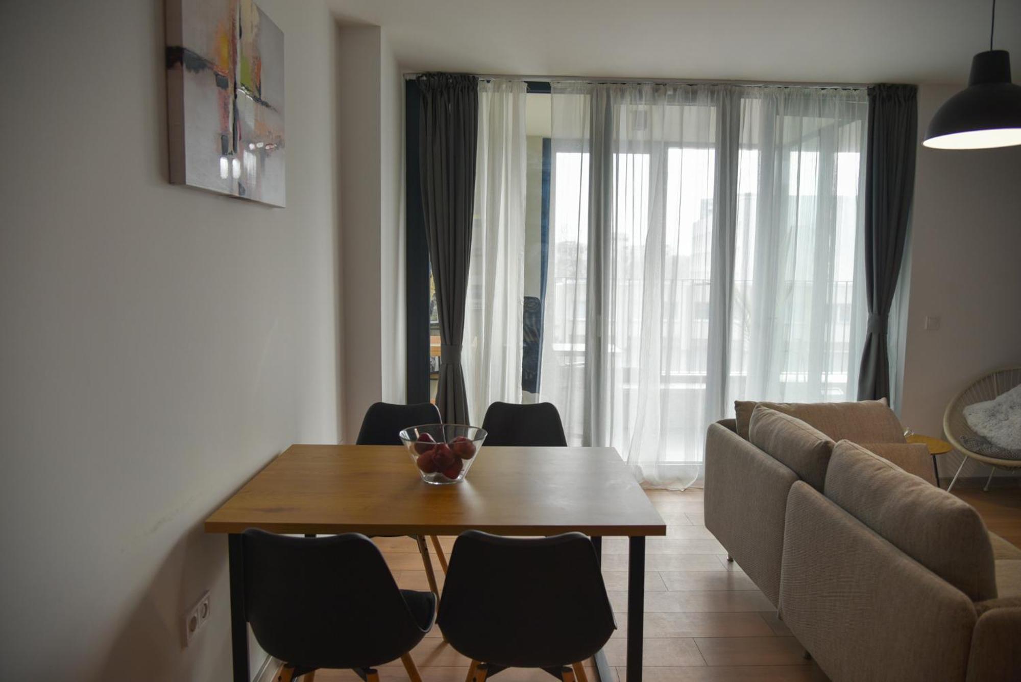 Sunlit Elegance Escape Apartment 瓦爾納 外观 照片